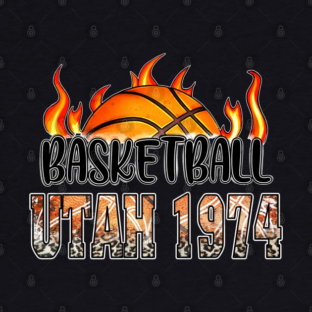 Classic Basketball Design Utah Personalized Proud Name by Frozen Jack monster
